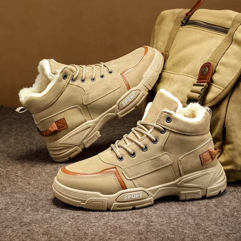 Men'S Fashion Trendy Classic Versatile Outdoor Snow Boots