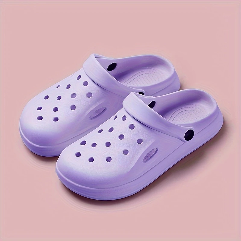 Buy 1 GET 2 ! Lightweight EVA Solid Color Clogs for Home, Garden, and Beach