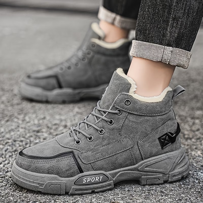 Men'S Fashion Trendy Classic Versatile Outdoor Snow Boots