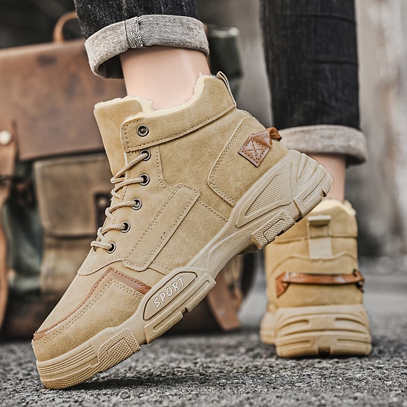 Men'S Fashion Trendy Classic Versatile Outdoor Snow Boots