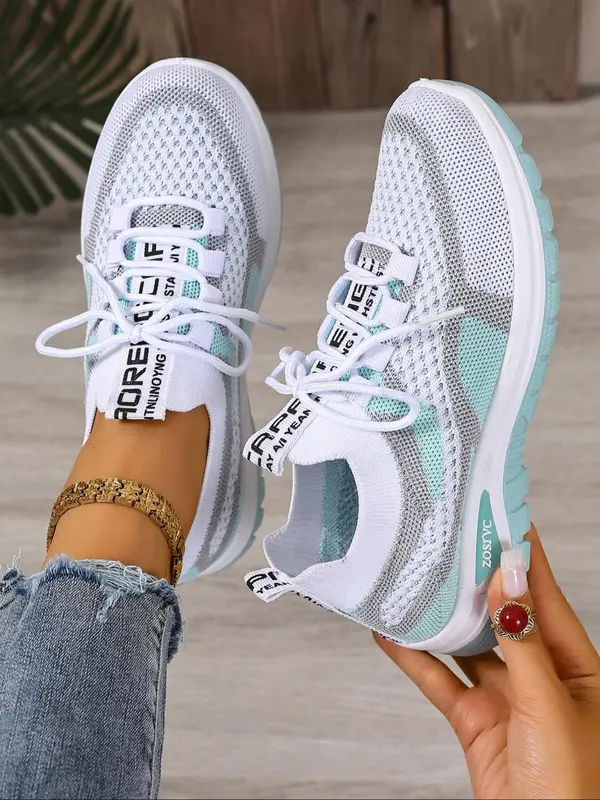 🔥Last Day 60% OFF -Women's Fashionable Mesh Breathable Lightweight Casual Comfortable Orthopedic Sports Running Shoes