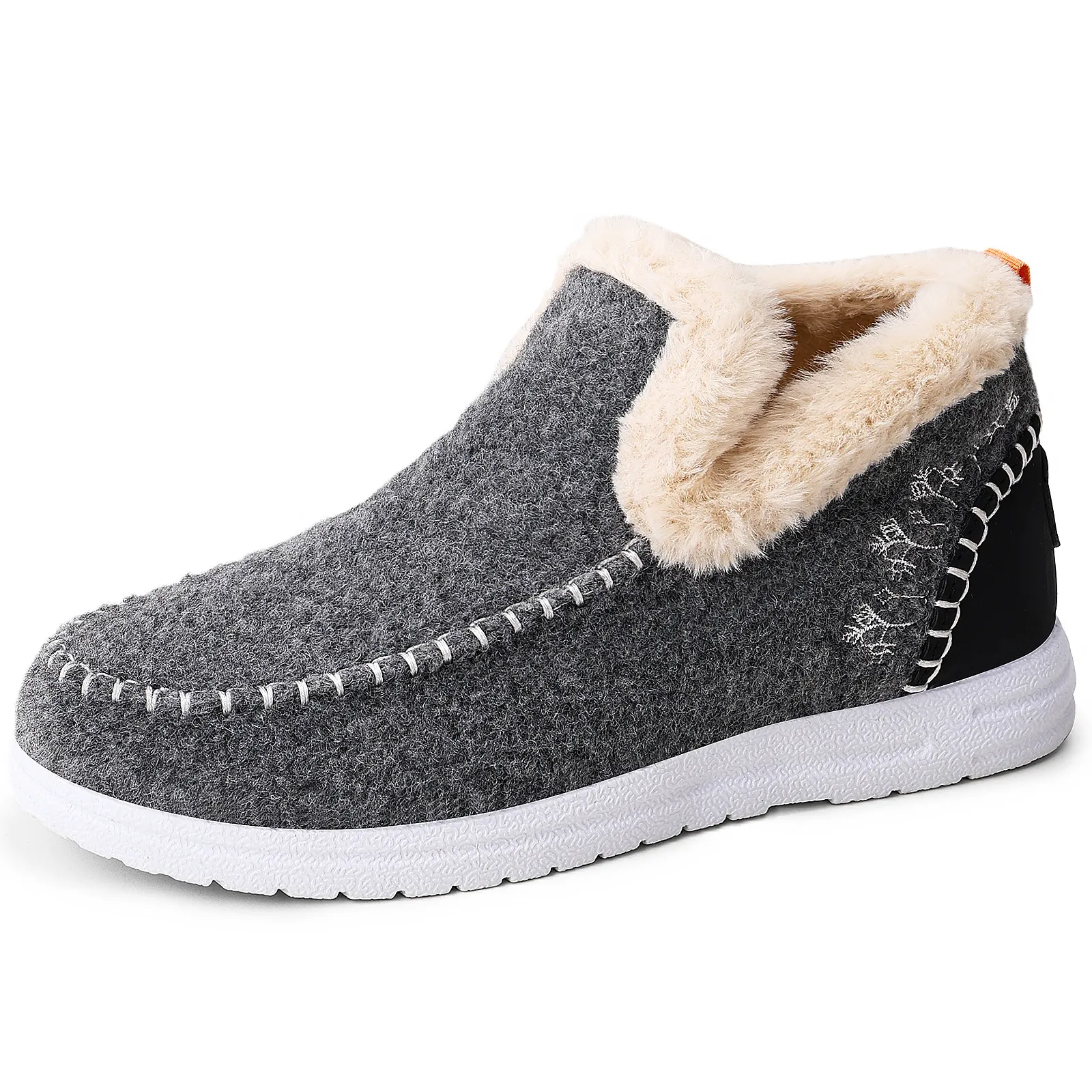 Men's and Women's Cozy & Warm Fleece Lining Waterproof Non-Slip Winter Boots