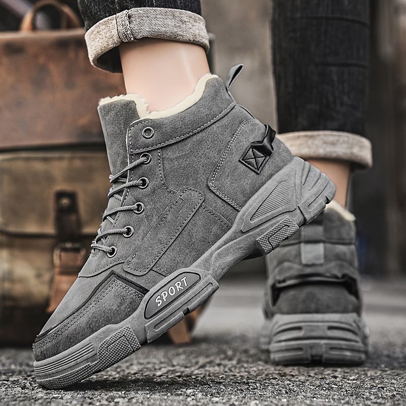 Men'S Fashion Trendy Classic Versatile Outdoor Snow Boots
