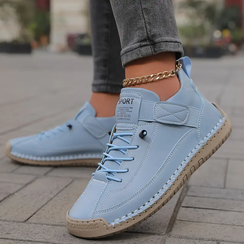 Women'S All-Season Vintage British Style Work Orthopedic Shoes 