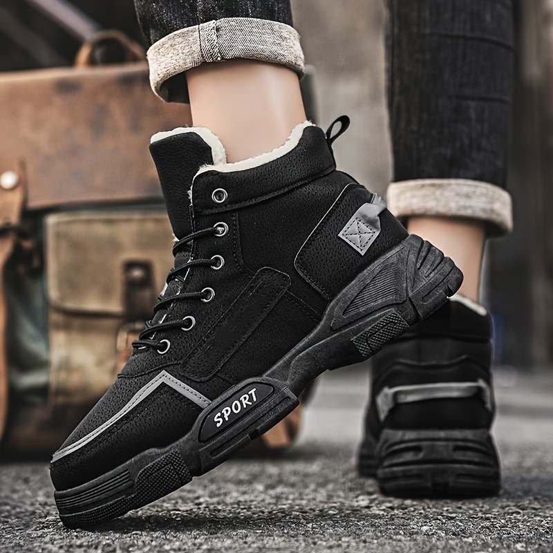 Men'S Fashion Trendy Classic Versatile Outdoor Snow Boots