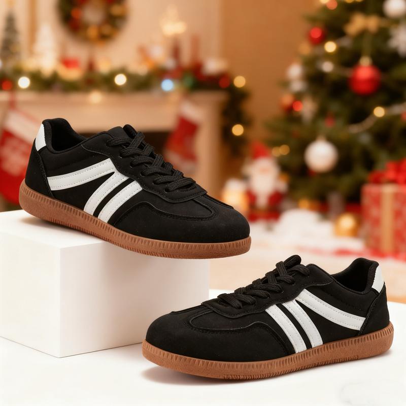 Women's Fashion Sneakers Casual Low Top Shoes Comfortable Non-slip Flat Shoes Daily Walking Footwear