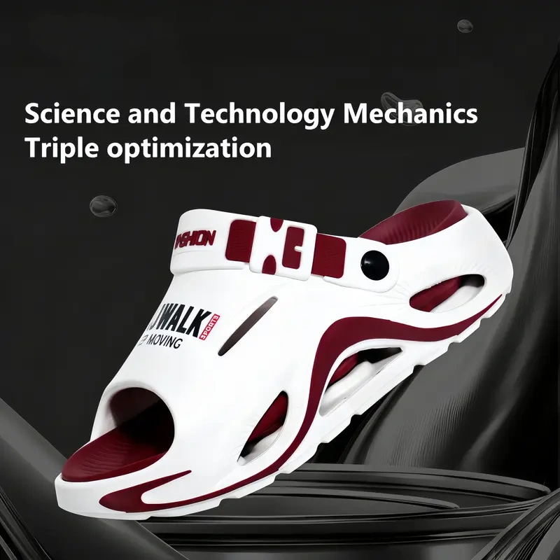 VA Slippers 5cm Height Sandals No Odor Arch Support Indoor & Outdoor Anti-Slip Lightweight for Daily Use