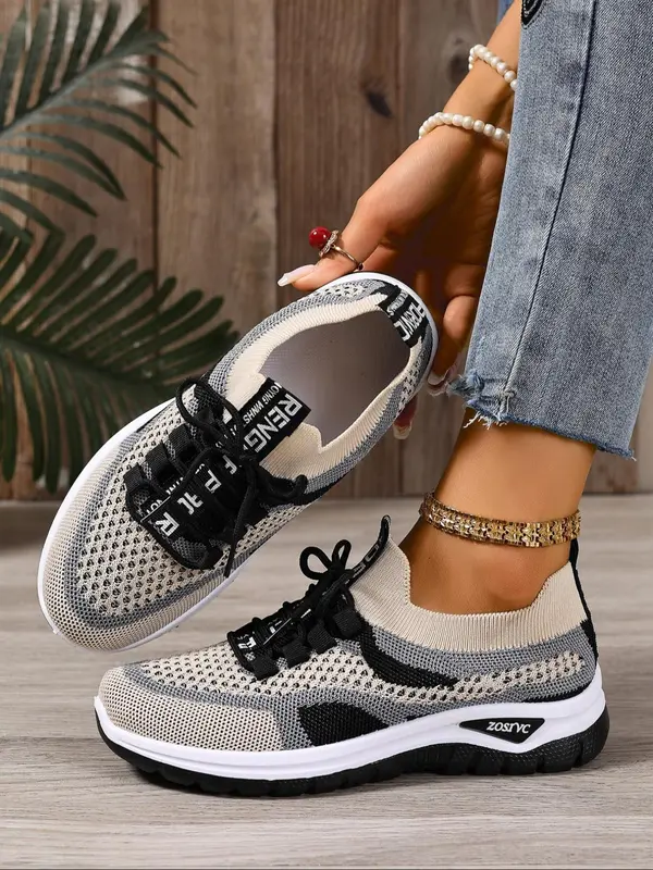 🔥Last Day 60% OFF -Women's Fashionable Mesh Breathable Lightweight Casual Comfortable Orthopedic Sports Running Shoes