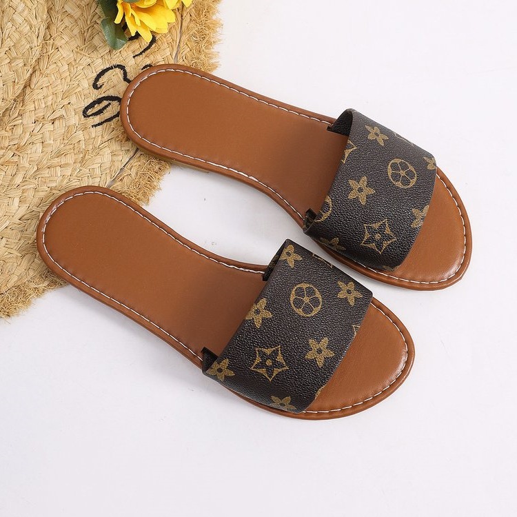 Women's Flat Sandals Comfortable Slip-On Slides