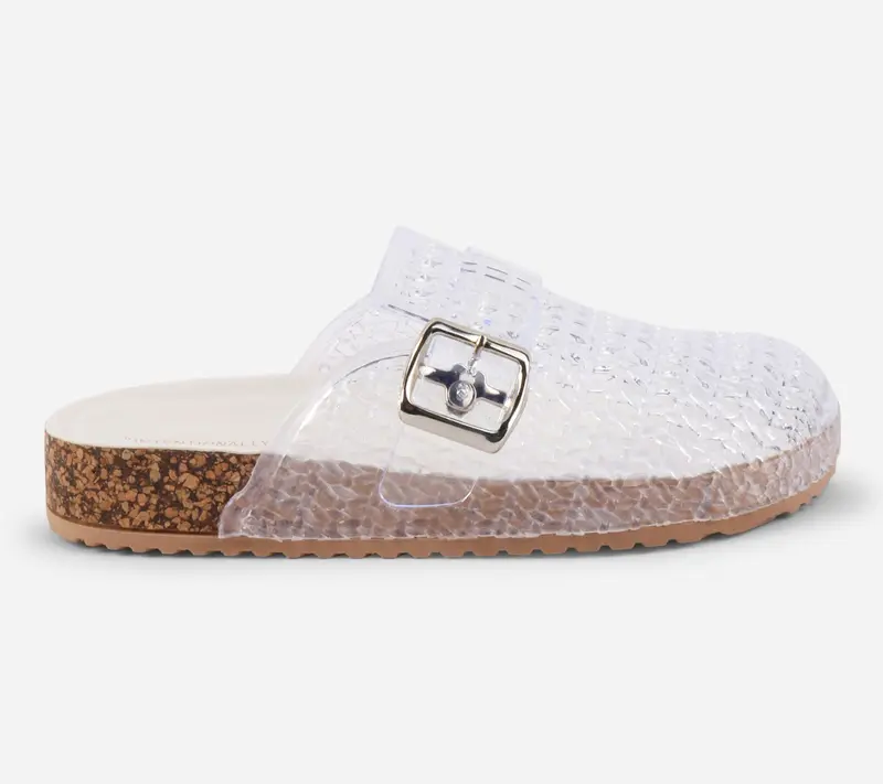 WoMen Casual Breathable Design Slip On Mules Jelly Mules Sandals