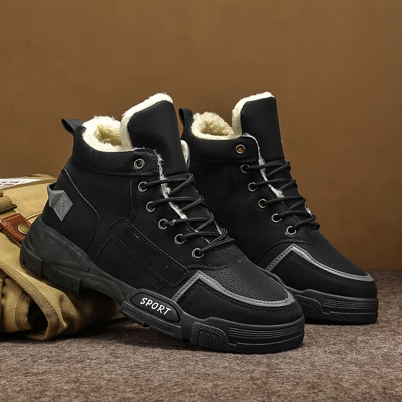 Men'S Fashion Trendy Classic Versatile Outdoor Snow Boots