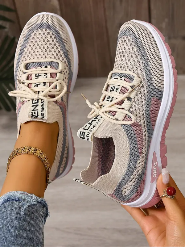 🔥Last Day 60% OFF -Women's Fashionable Mesh Breathable Lightweight Casual Comfortable Orthopedic Sports Running Shoes