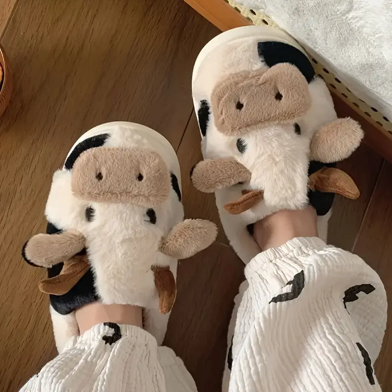  Cute Cartoon Animal Shape Slippers