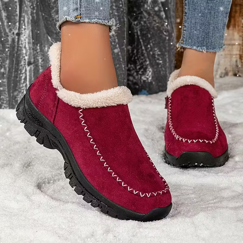 Women's Warm  with Plush Fleece Lining & EVA  Outdoor Winter Snow Boots