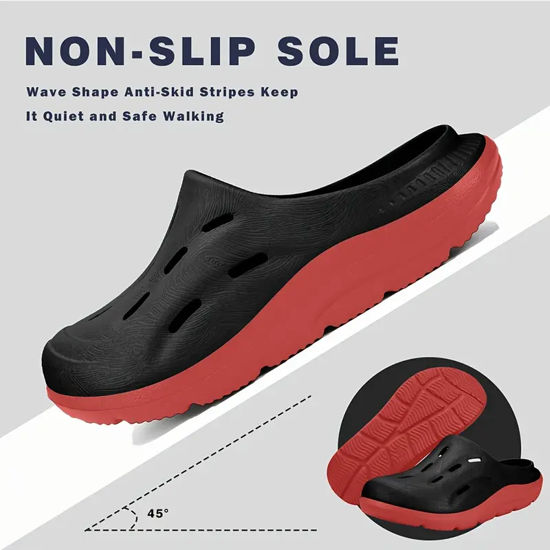 Comfortable EVA restorative beach shoes with arch support for both men and women to relieve plantar fascia