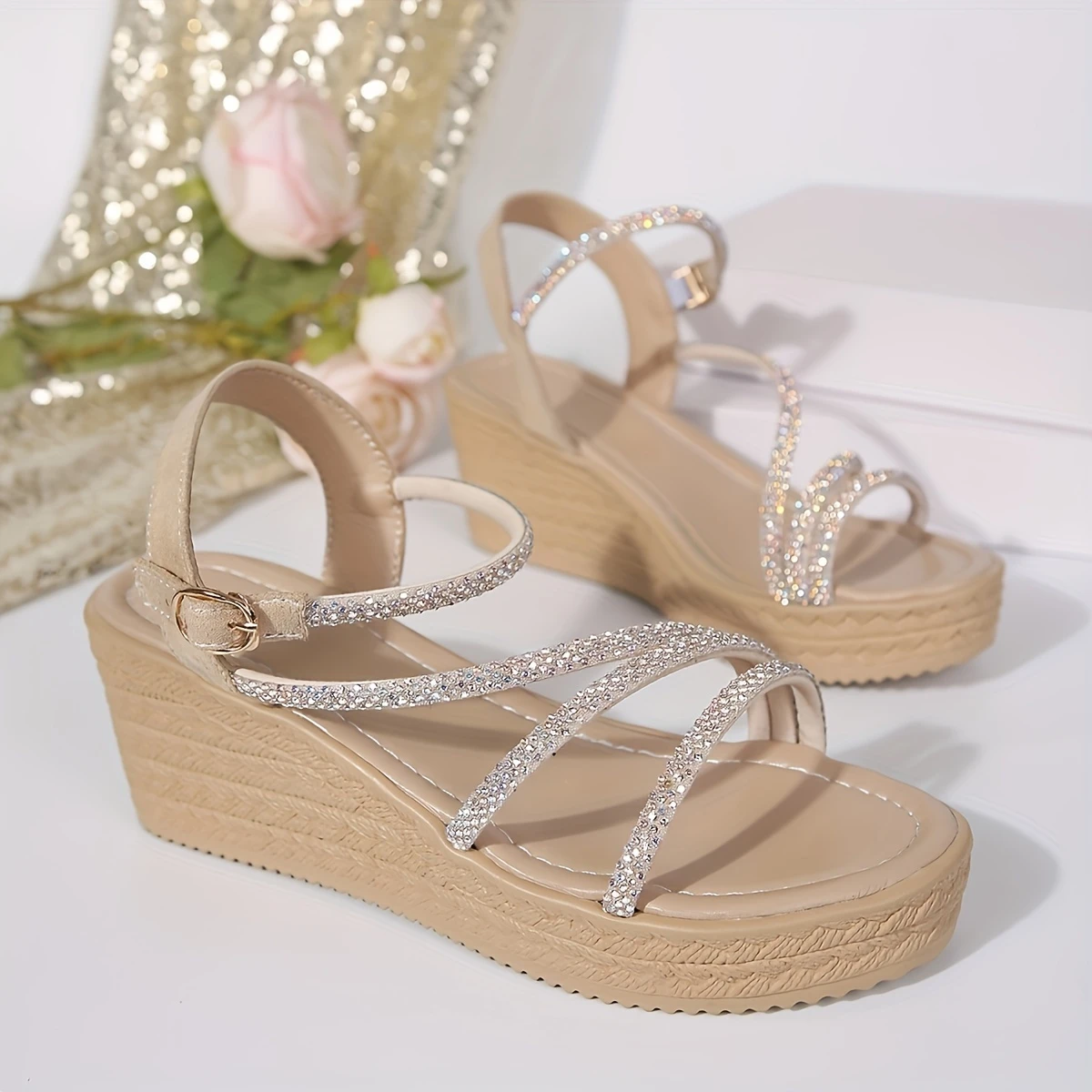 Stunning Wedge Heeled Sandals