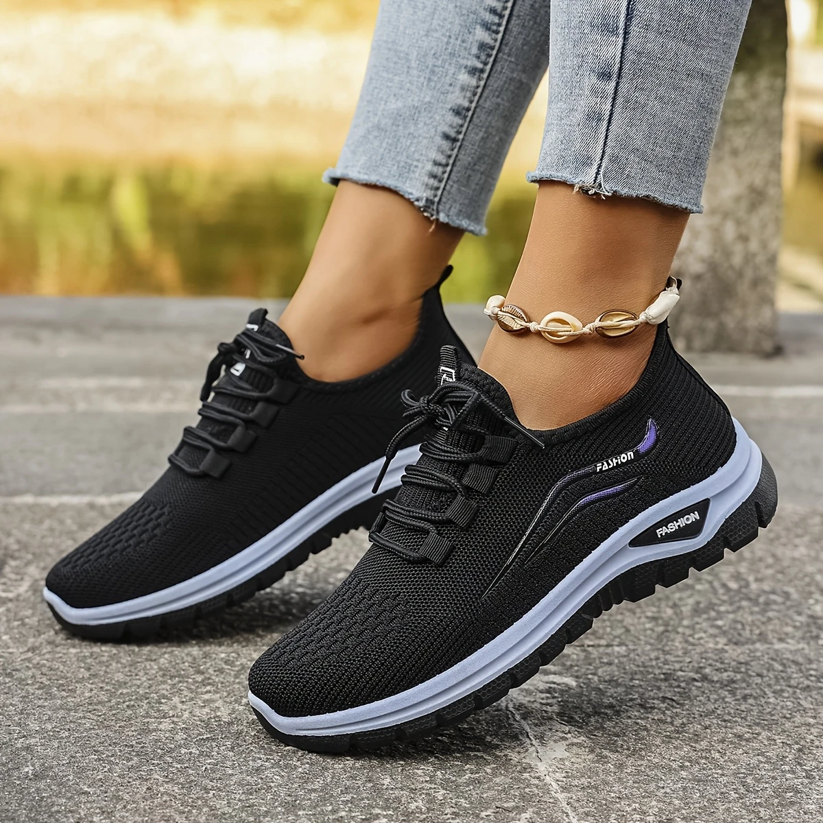 Women'S orthopedic Casual Athletic Sneakers , Casual Athletic Shoes | Laceup Sneakers | Non-Slip Soles, Cute Shoe