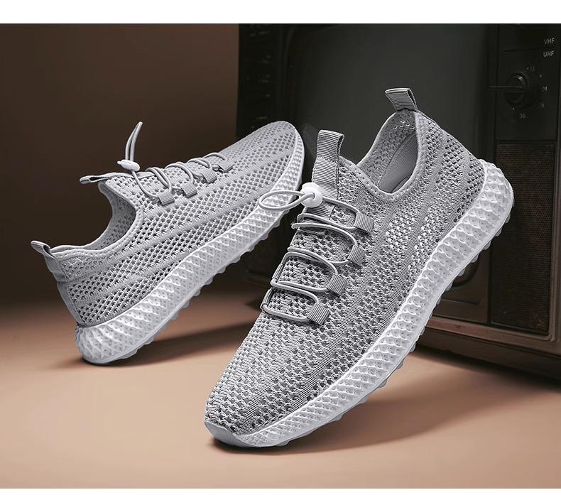 Mesh Sneakers Breathable Runner Trainer Footwear Athletic Comfortable Orhtopedic Shoes 