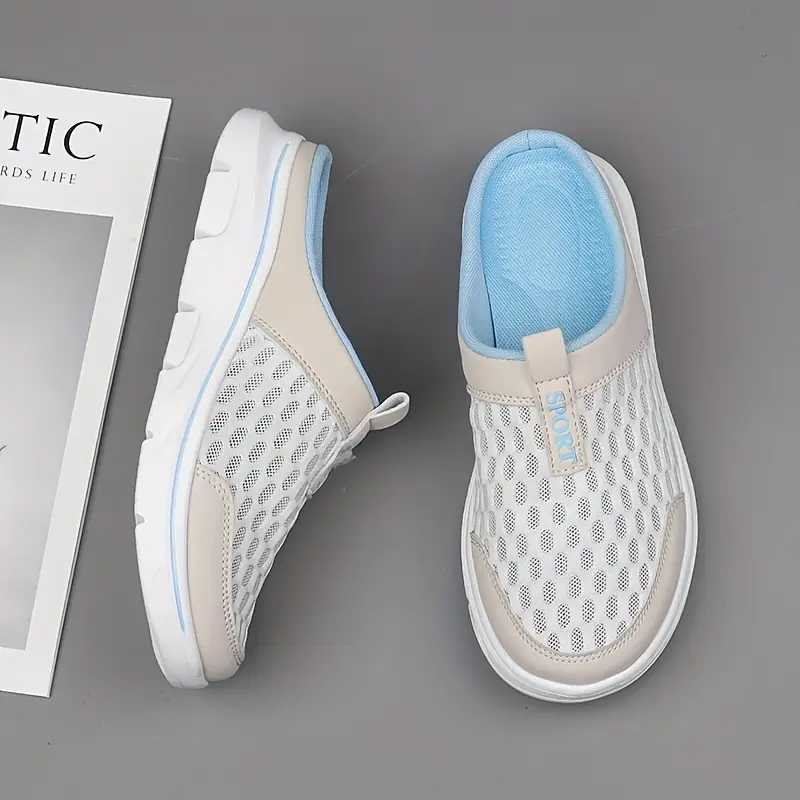 Women's Breathable Mesh Slip-On Sneakers