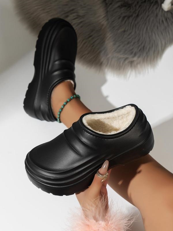 Women's Casual Solid Color Slip on Slipper