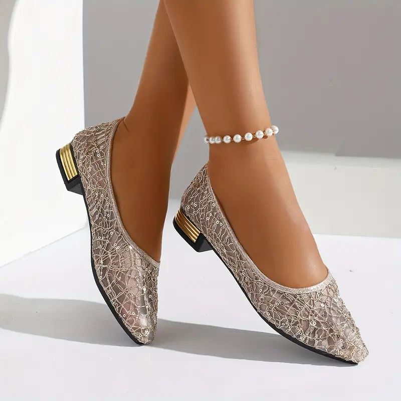 Women'S Pointed Toe Ballet  Orhthopedic Flats