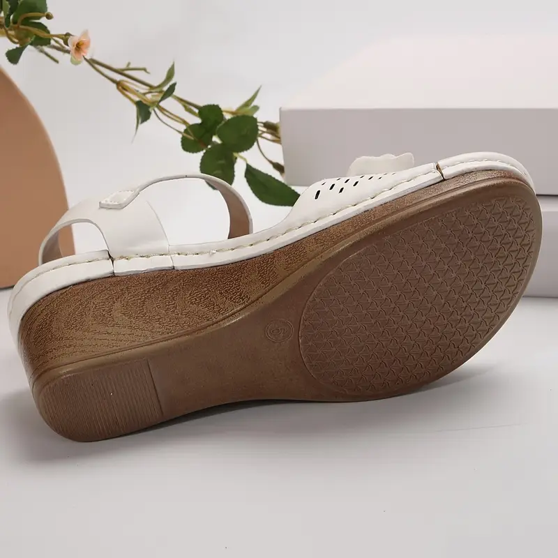 Women'S Summer Weddings & Parties Buckle Closure, Soft Synthetic Upper Comfortable High Heel Waterproof Sandals