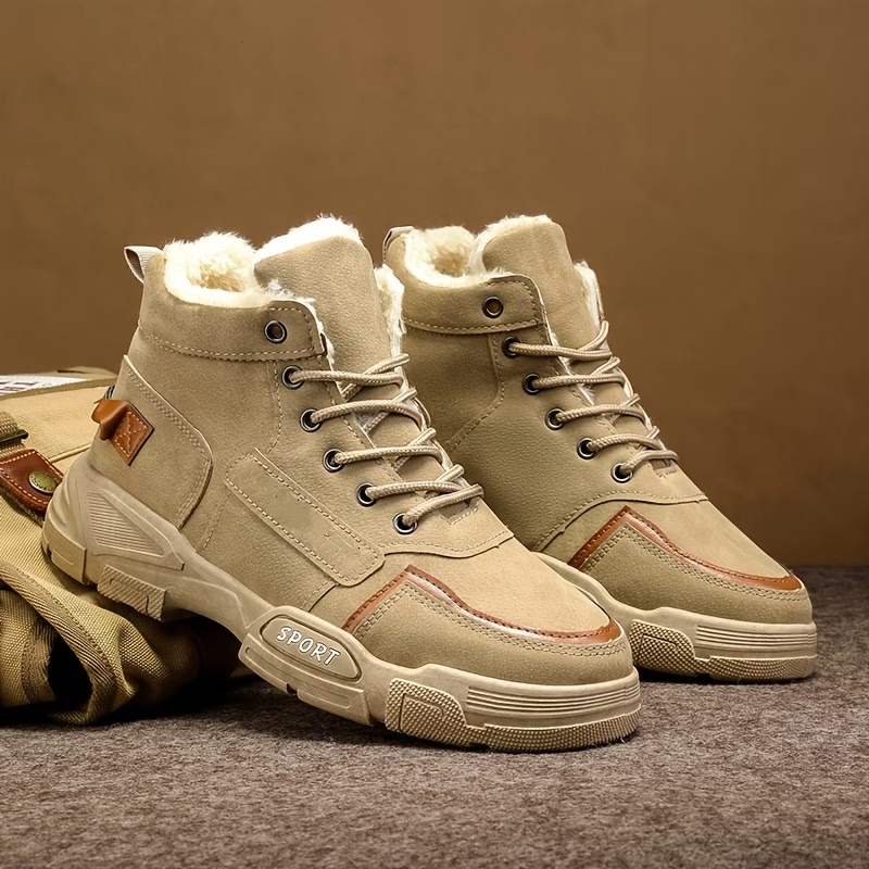 Men'S Fashion Trendy Classic Versatile Outdoor Snow Boots
