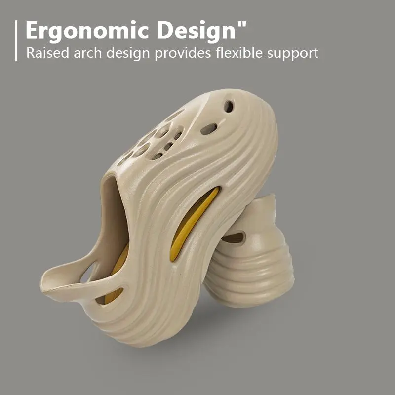 Men's Alien Fashion  EVA LightweightNon-Slip Sole Soft Comfortable Breathable Tsinelas Black  Outdoor Slip-On Sandals