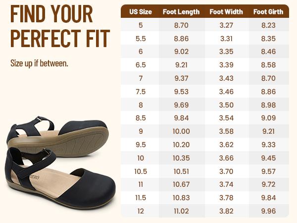 Women's Orthopedic Closed-Toe Flat Sandals - Elegant Classy Sandals with Breathable Hollow-Out Design, Comfy Arch Support, Adjustable Strap, Non-Slip Sole 