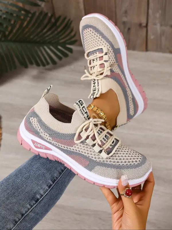 🔥Last Day 60% OFF -Women's Fashionable Mesh Breathable Lightweight Casual Comfortable Orthopedic Sports Running Shoes