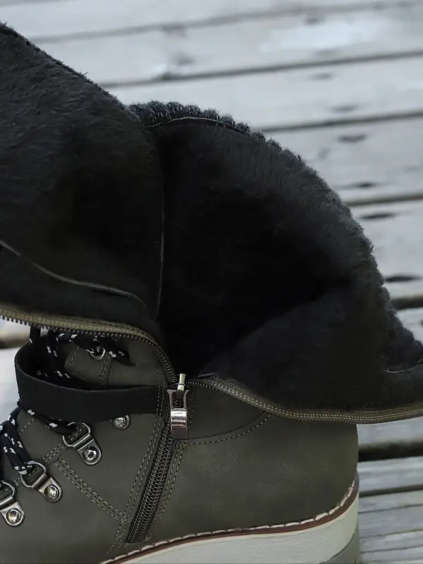 Women's High Heel Fashionable Mid-Calf DesignChelsea Orhtopedic Boots