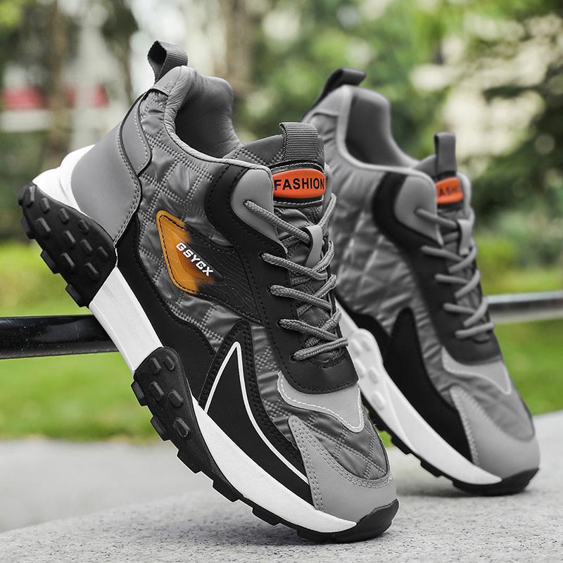 2025 Winter New Men's Outdoor Waterproof and Cold proof Mid top Fashion Sports Shoes, Walking Shoes with Thick Velvet and Warm Cotton Shoes, Work Snow Boots