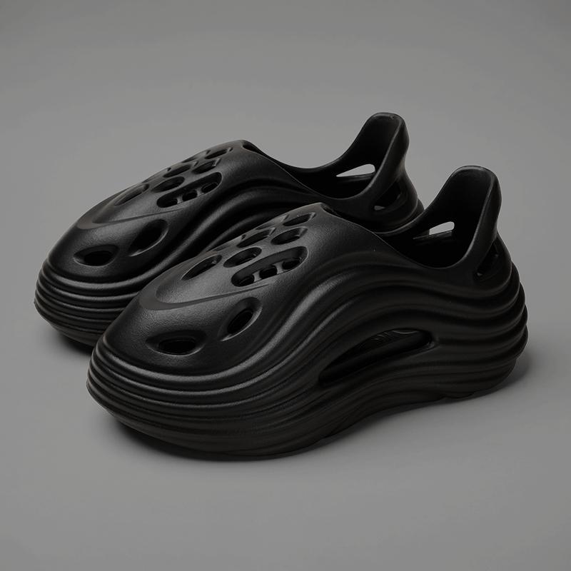 Men's Alien Fashion  EVA LightweightNon-Slip Sole Soft Comfortable Breathable Tsinelas Black  Outdoor Slip-On Sandals