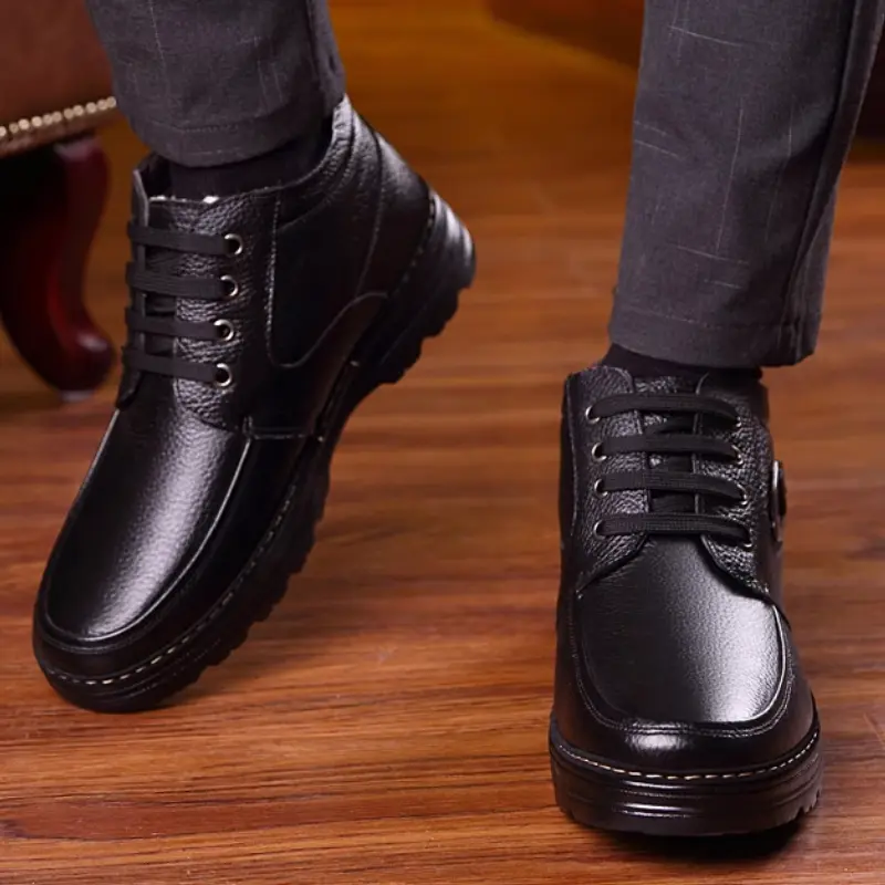 ⏰Last Day! 50% OFF 🔥Thick Warm Cotton Shoes and Boots for Men