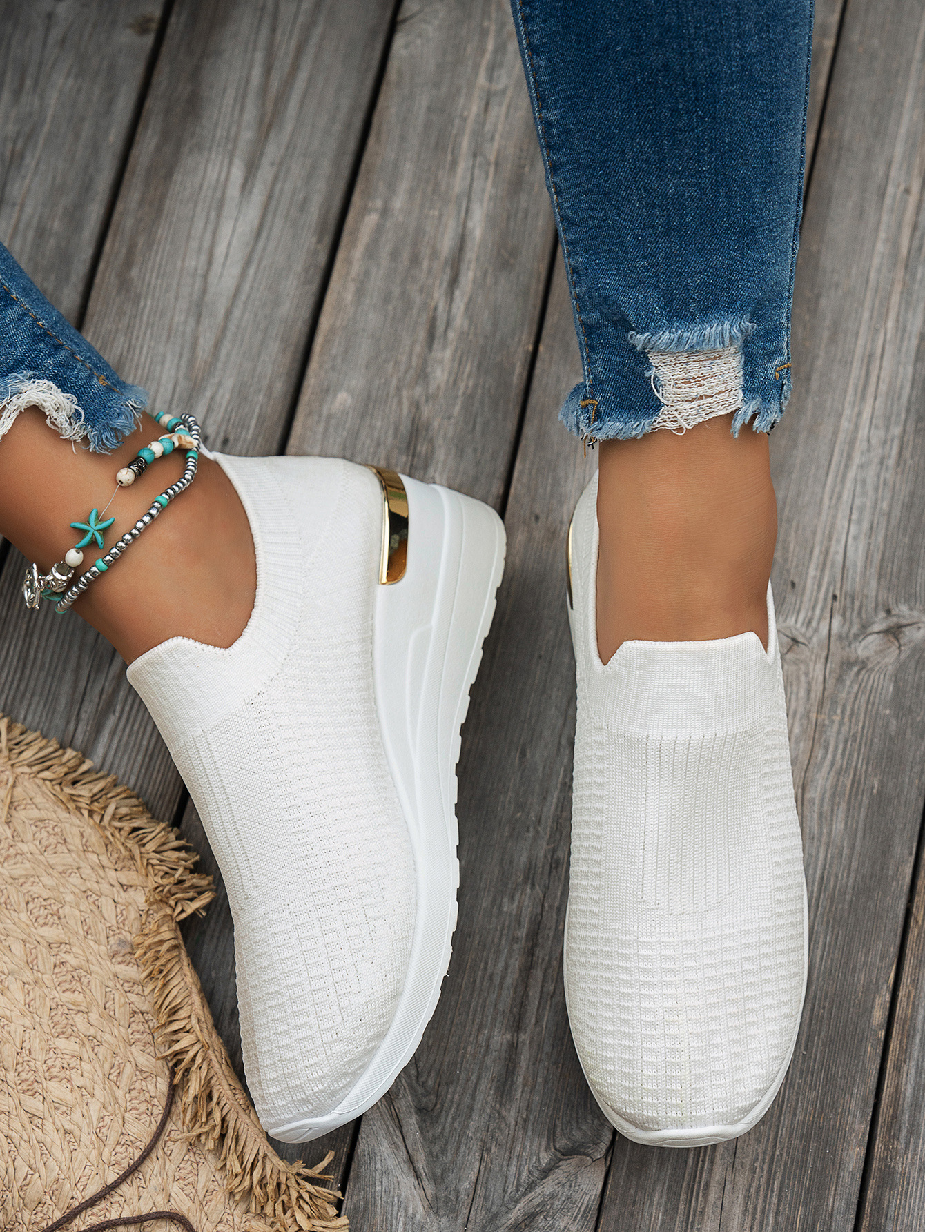 Women's Mesh Breathable Lightweight Orhtopedic Running Shoes