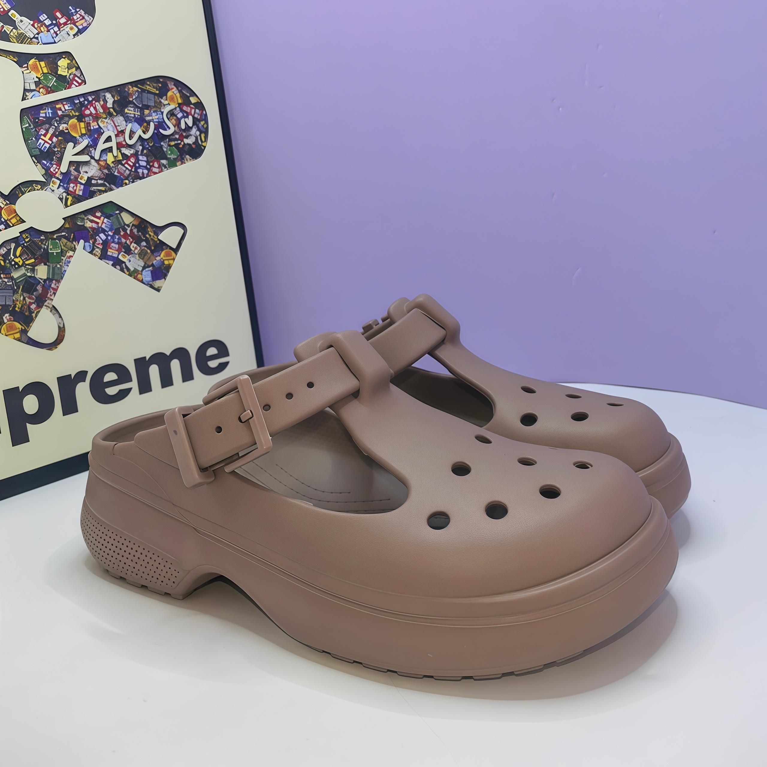 Women's Summer Color Slides sandlas, Casual Comfortable Breathable Non-slip Slides Orthopedic shoes