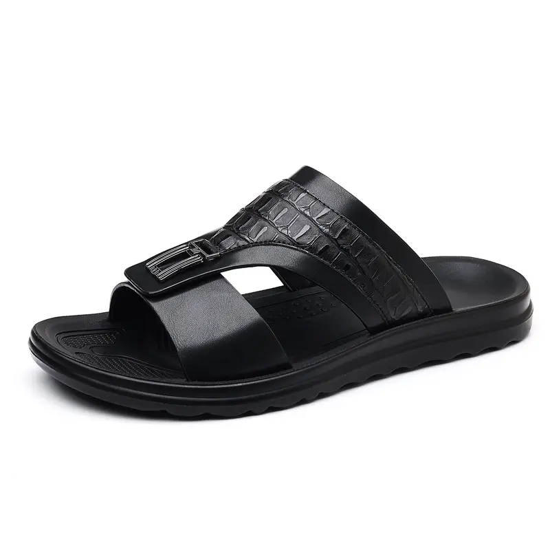 Men’s Summer New Non-Slip Outdoor Casual Business Slide Sandals, Walking Shoes, Men’s Footwear