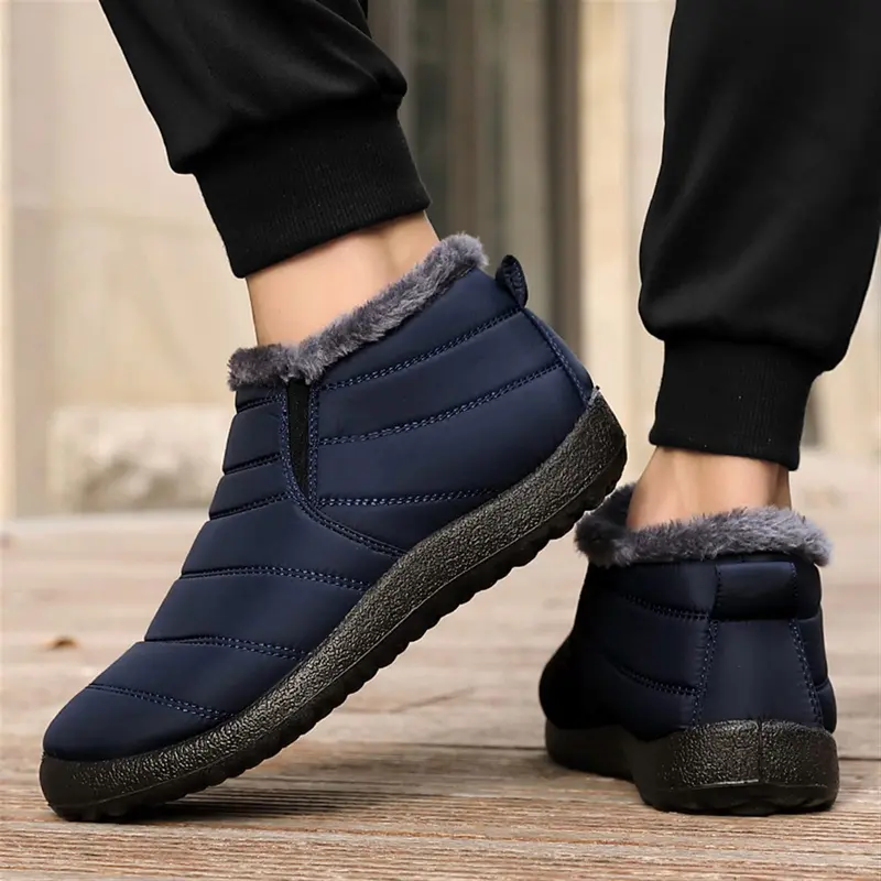 🔥Last Day 60% Women's Winter Cotton Slippers, Snow Boots, Short Boots Fur Liner for Warmth and Insulation Anti-Slip Short Boots 