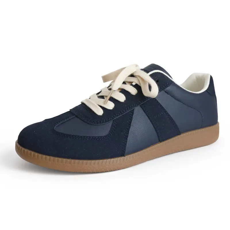 Men's Army Training Shoes Lace Up Casual Trainers Breathable Lightweight Non-SlipComfortable Running Style Shoes