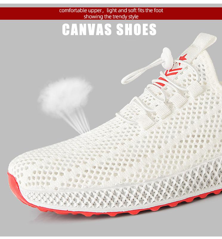 Mesh Sneakers Breathable Runner Trainer Footwear Athletic Comfortable Orhtopedic Shoes 