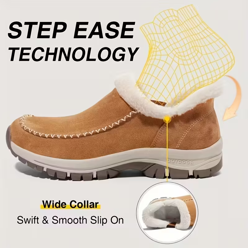 Women's Warm  with Plush Fleece Lining & EVA  Outdoor Winter Snow Boots