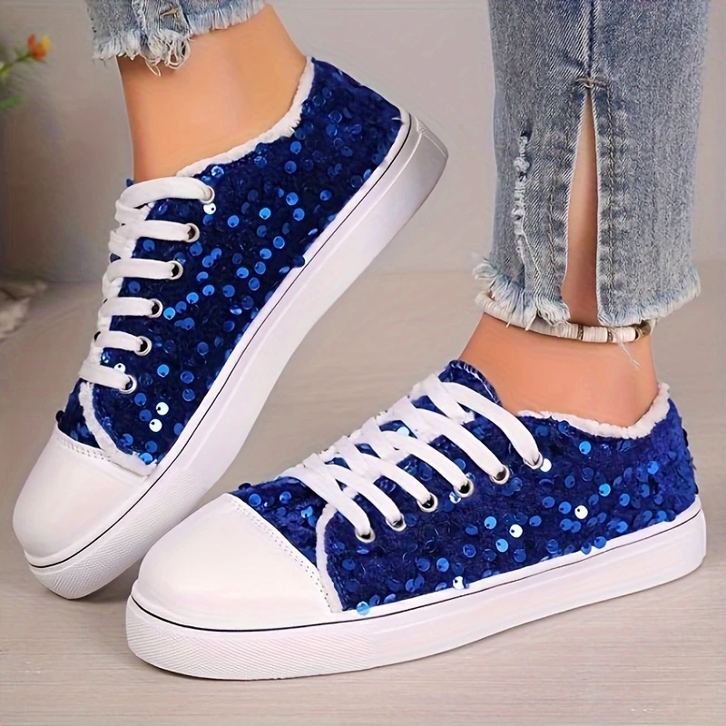 Women's Round Toe Low-top Sneakers