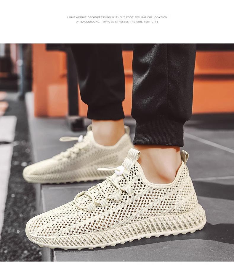 Mesh Sneakers Breathable Runner Trainer Footwear Athletic Comfortable Orhtopedic Shoes 