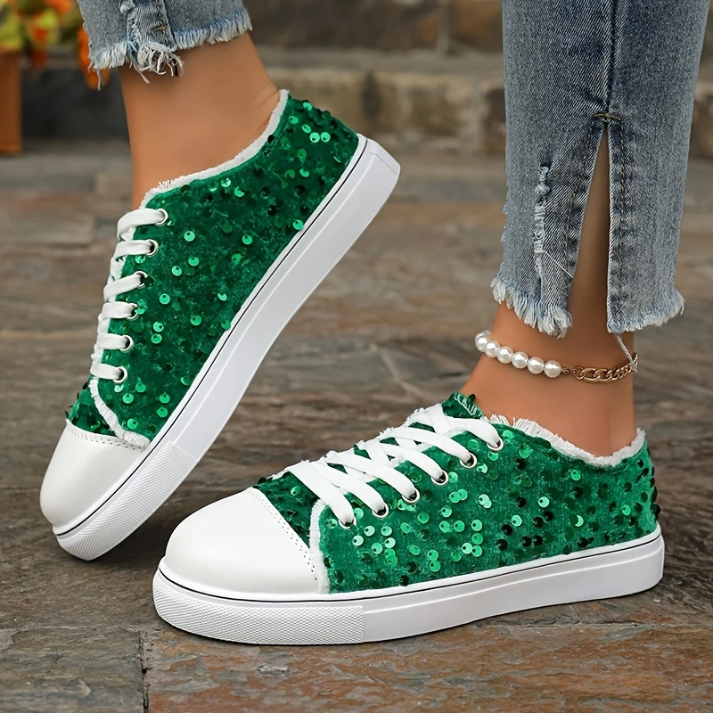 Women's Round Toe Low-top Sneakers