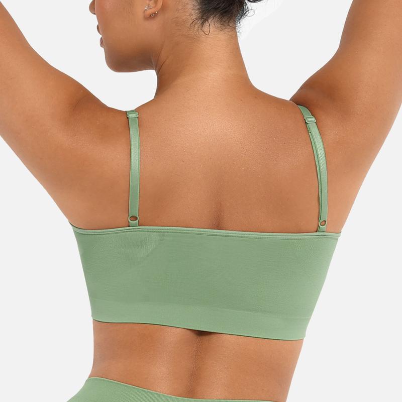 Women's Wireless Bra Comfort Bralettes No Underwire Unlined Cami Bra Seamless Tshirt Bras Sports Bra Bralette