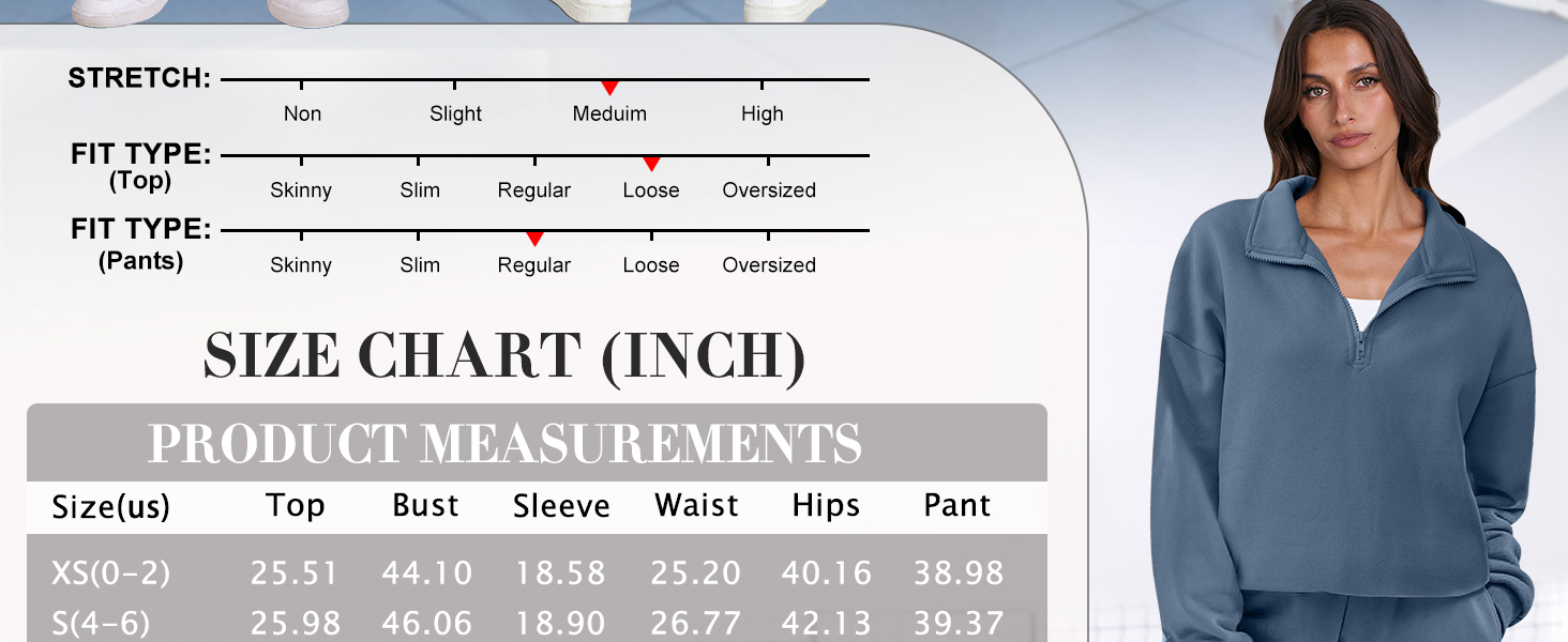 ANRABESS Women 2 Piece Outfits Sweatsuit