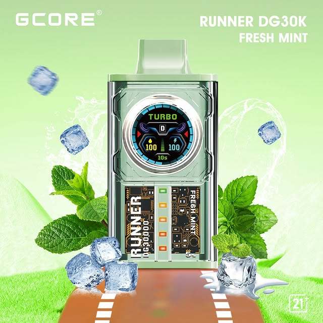Gcore 30000 Puffs 25ml (US Warehouse)