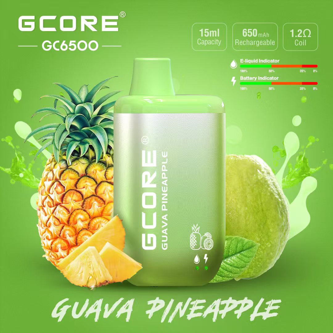 Gcore 6500 Puffs 15ml (US Warehouse)