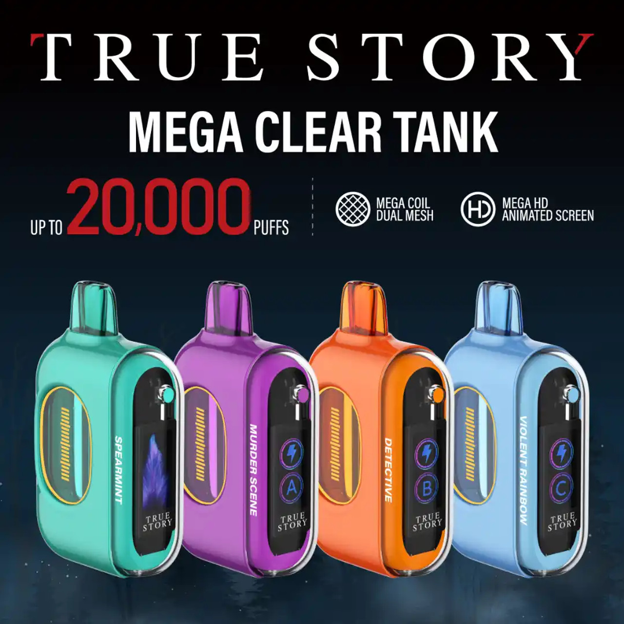 True Story 20000 Puffs (US Warehouse)