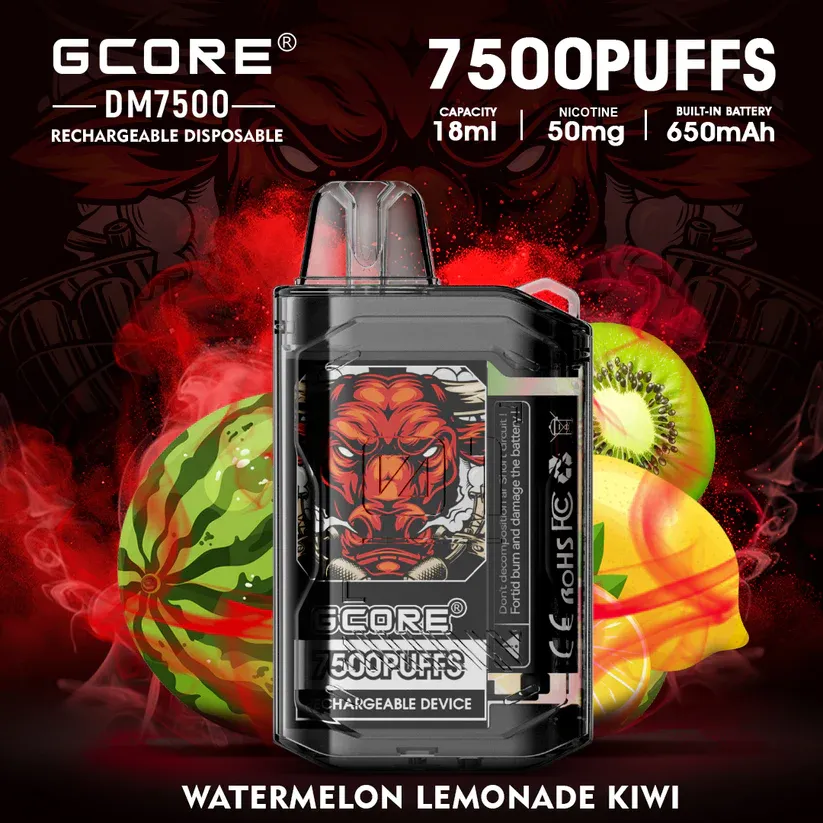 Gcore 7500 Puffs 18ml (US Warehouse)